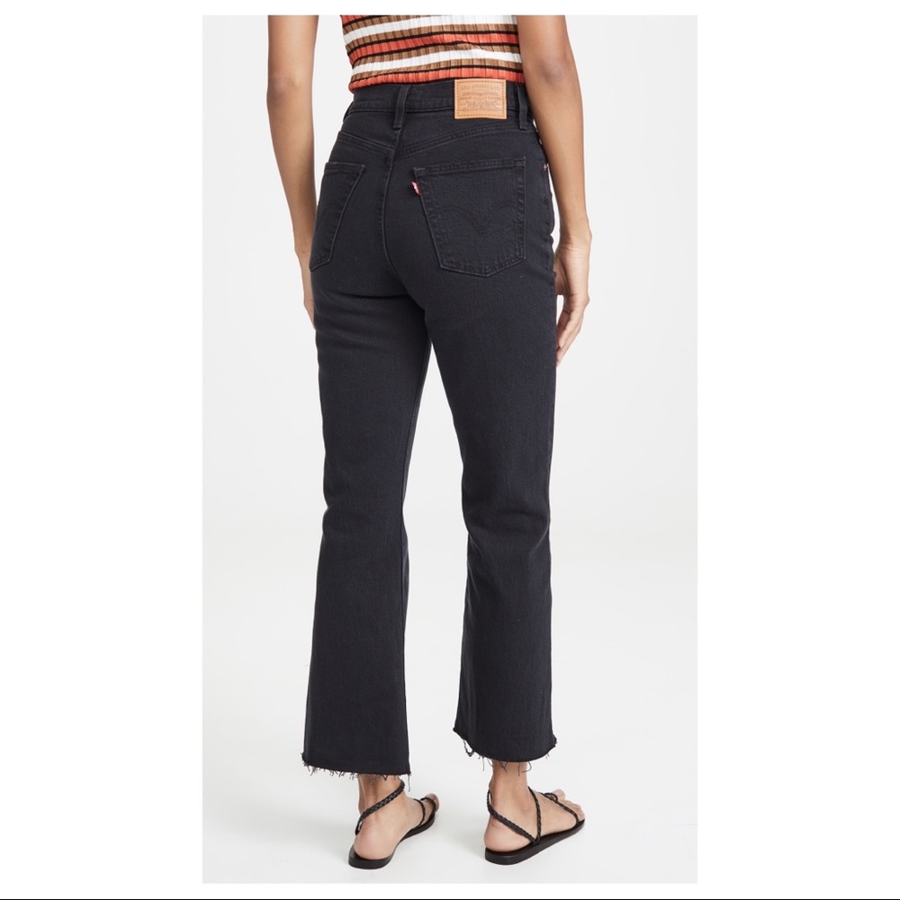 Levi’s Ribcage cropped flare jeans